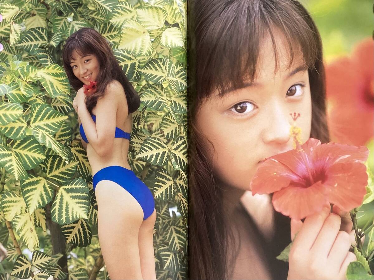 浜崎あゆみ写真集 Terima Kasih 撮影：根本好伸 バリ島で16才の