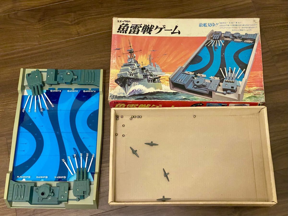 魚雷戦ゲーム エポック社 ボードゲーム 当時物 日本海軍 海上 魚雷戦ゲーム エポック社 ボードゲーム 当時物 日本海軍 海上