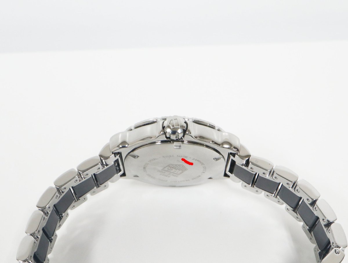  TAG Heuer TAG Heuer Formula 1 WAH1219 черный керамика бриллиант кварц унисекс [ б/у ] часы 
