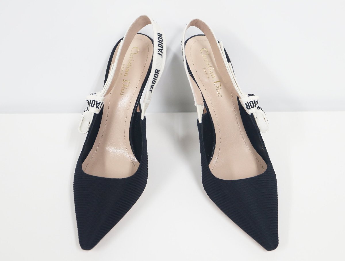 Christian Dior クリスチャン ディオール J'ADIOR サイズ 40 約27ｃｍ スリングバックパンプス 靴 未使用 レディース ヒール 靴 アパレル