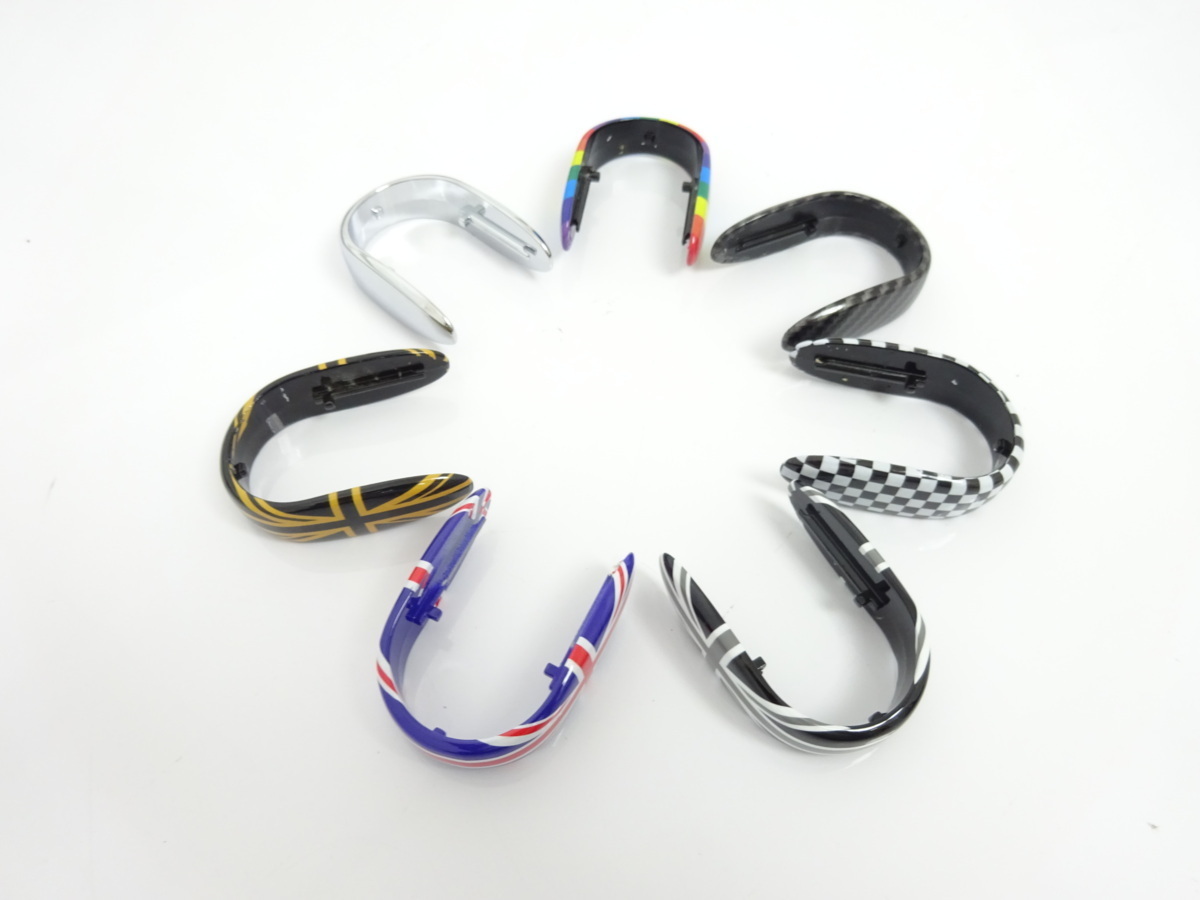 質(zhì)感最高? BMW MINI キーリング キーカバー フレーム カーボン ルック ミニ F60 クロスオーバー ワン クーパーD クーパーS 金屬制