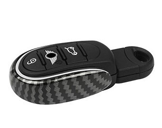 質(zhì)感最高? BMW MINI キーリング キーカバー フレーム カーボン ルック ミニ F60 クロスオーバー ワン クーパーD クーパーS 金屬制