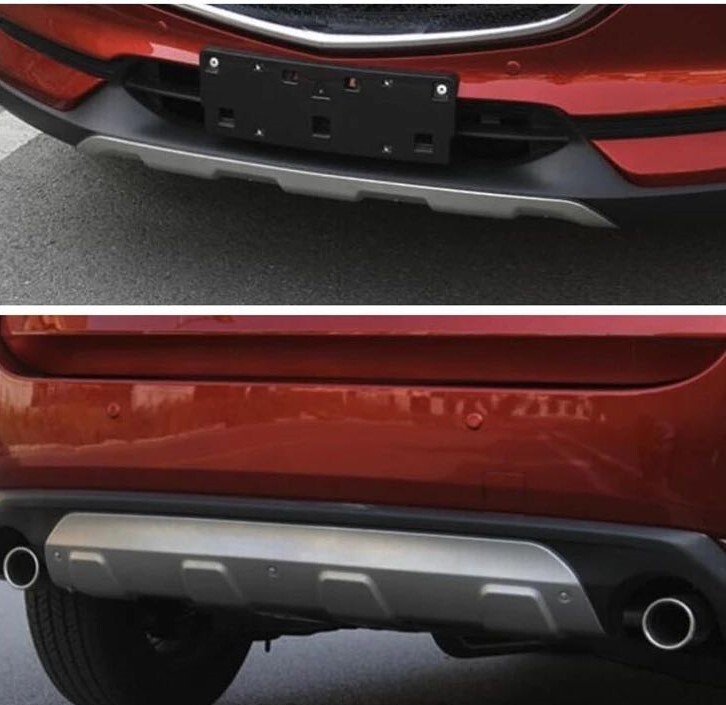 高品格? フロントリップカバー リア バンパー カバー リア ディフューザー マツダ CX-5 KFEP KF2P KF5P 20S 25S 25T XD プロアクティブ