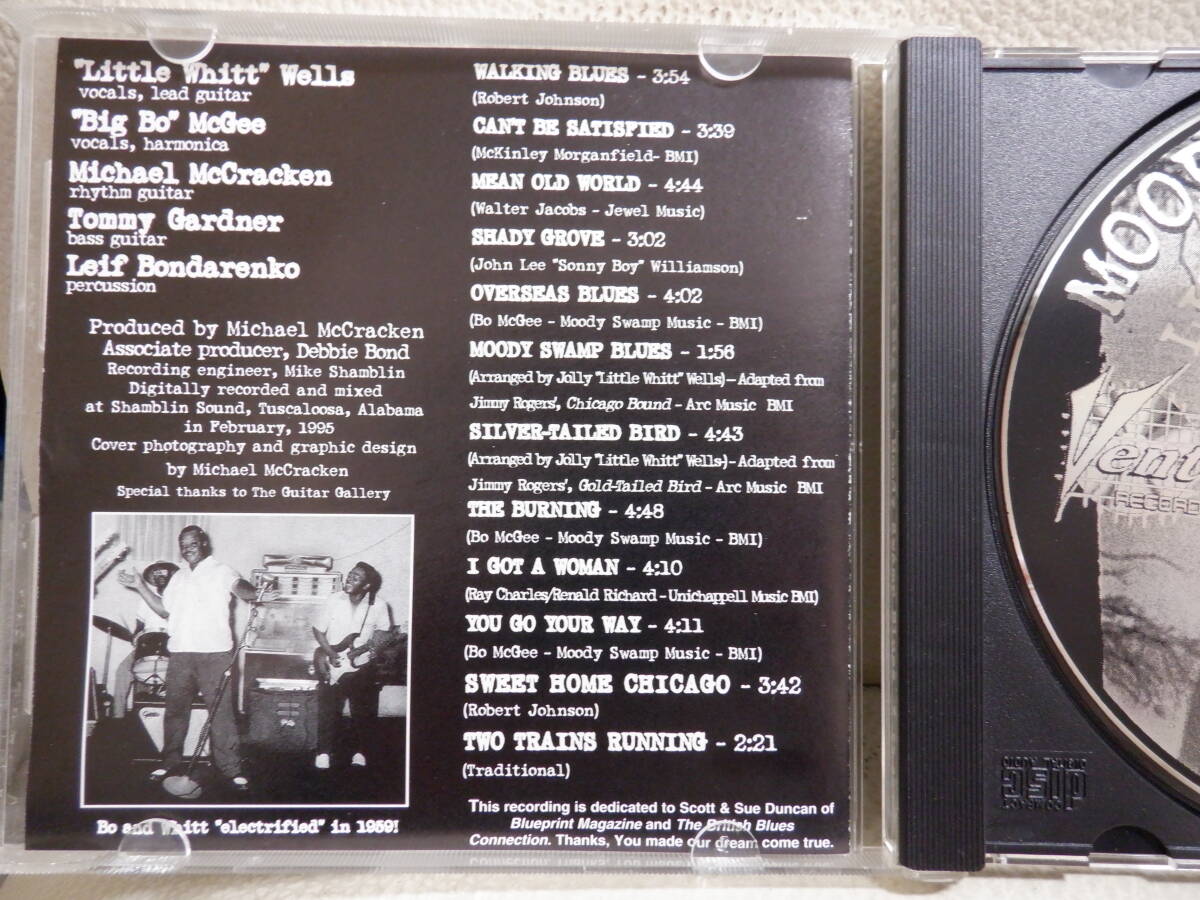 [CD] LITTLE WHITT & BIG BO / MOODY SWAMP BLUES