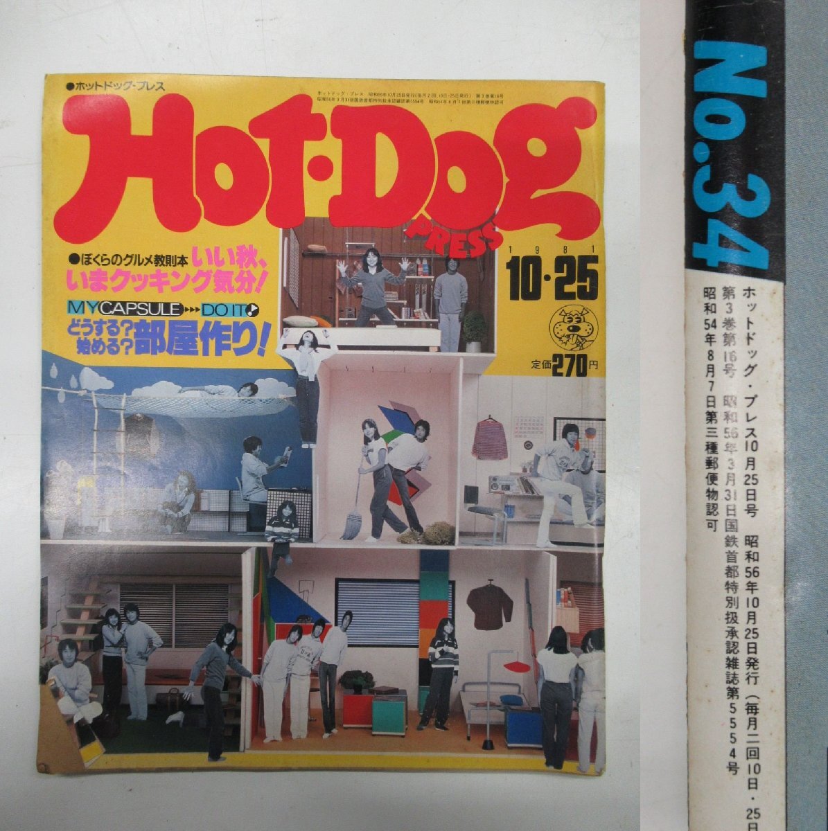 H250◇当時物 雑誌 5冊 昭和54/55/56/58年発行 Hot・Dog ホット H250◇当時物 雑誌 5冊 昭和54/55/56/58年発行 Hot・Dog ホット