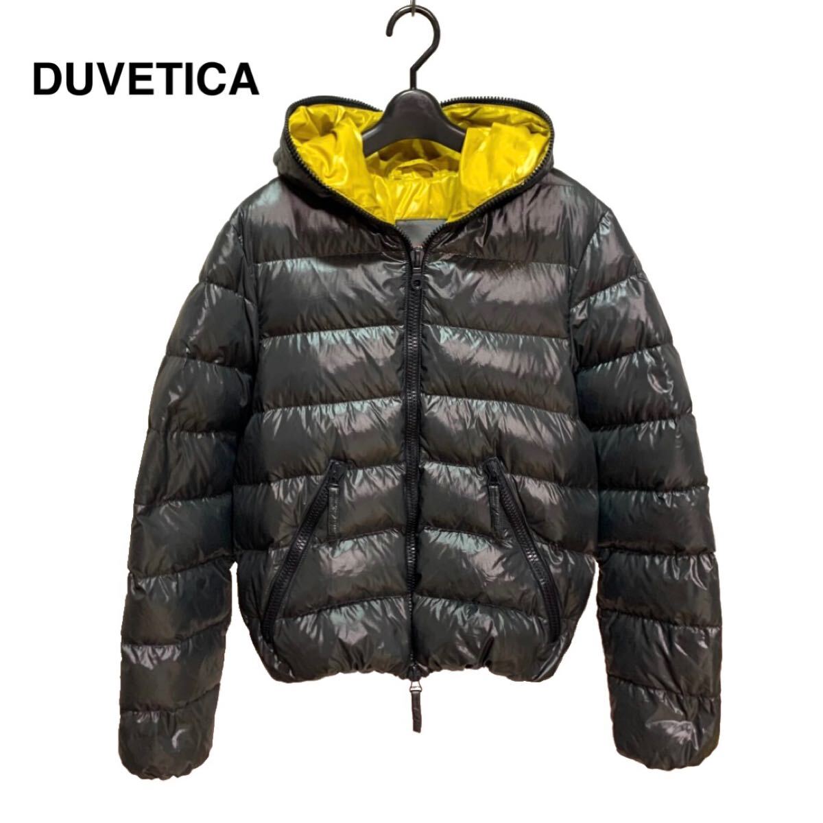 ☆良品 DUVETICA デュベティカ ディオニシオ バイカラー ダブルジップ フード ダウンジャケット ナイロンジャケット 男女兼用 ユニセックス
