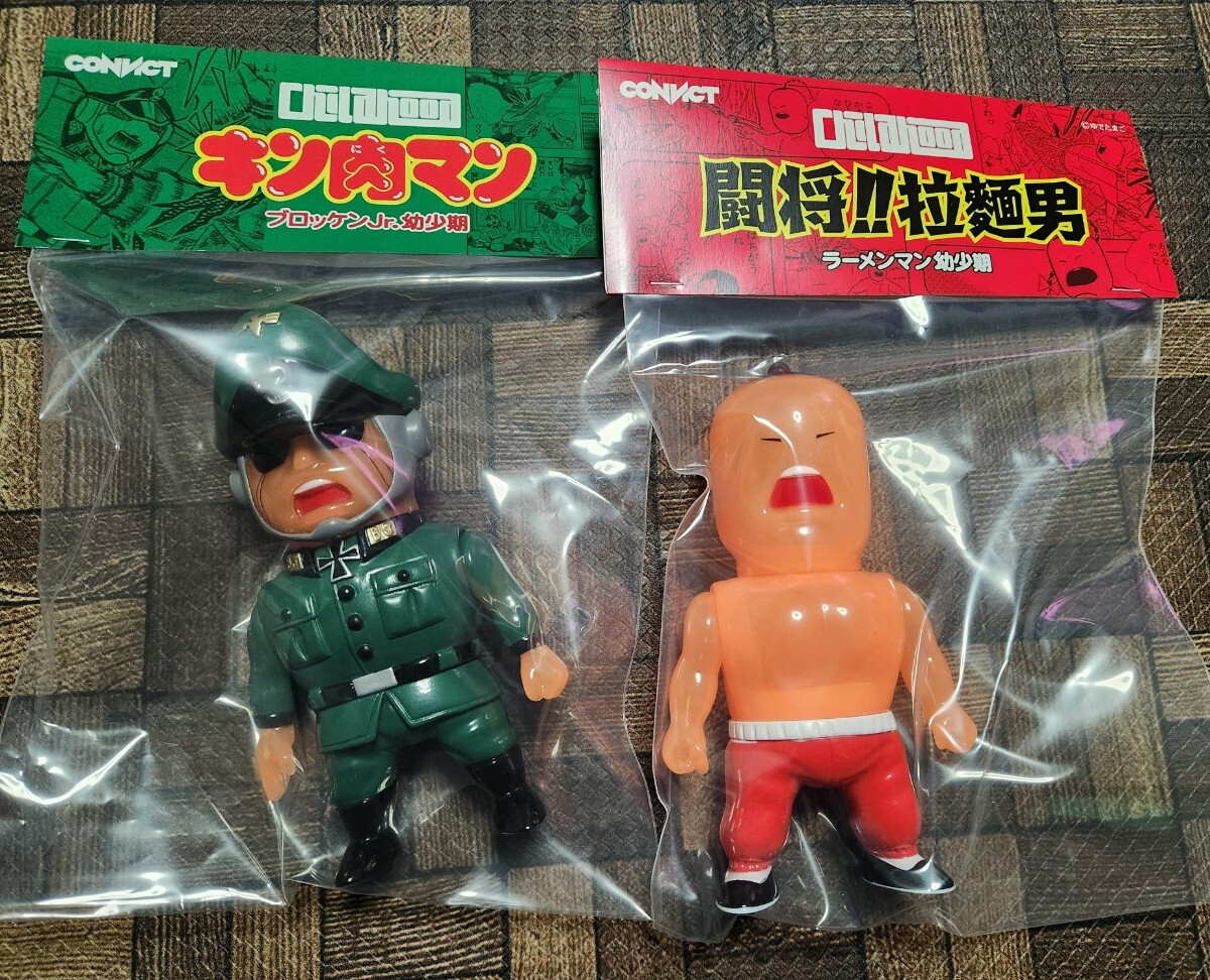 希少★CONVICT Childhoodシリーズ ラーメンマン　幼少期 ブロッケンJr.　フィギュア王別注カラー　コンビクト　新品　キン肉マン　CCP