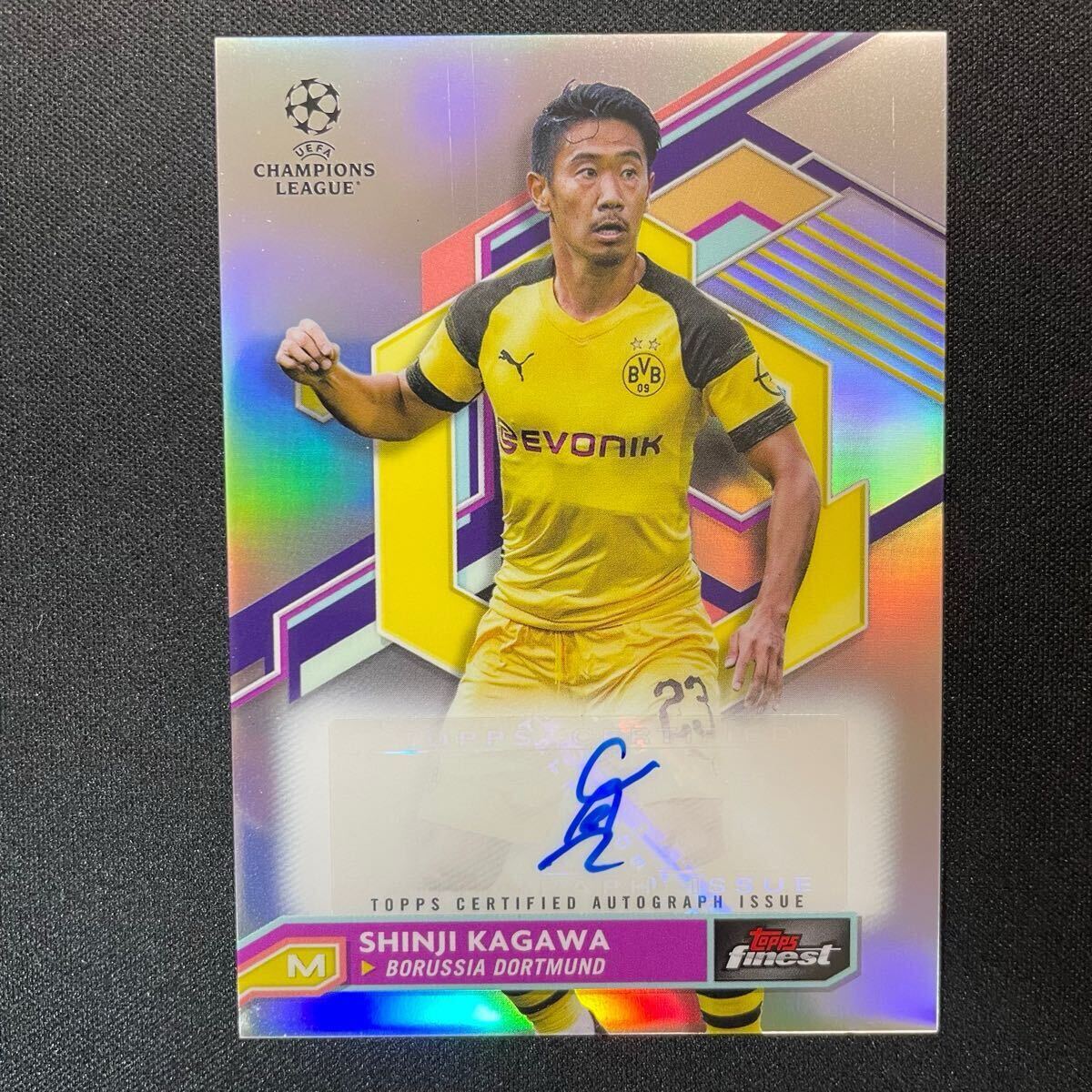 Shinji Kagawa 香川真司 Auto 直筆サイン Manchester United PANINI 