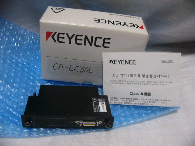 ☆未使用 Keyence XG-EC80L ラインスキャンカメラ入力装置 XG/CV ☆未使用 Keyence XG-EC80L ラインスキャンカメラ入力装置 XG/CV