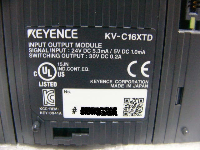 Yahoo!オークション - 未使用 KEYENCE PLC KV-C16XTD 入力16点+ Yahoo!オークション - 未使用 KEYENCE PLC KV-C16XTD 入力16点+