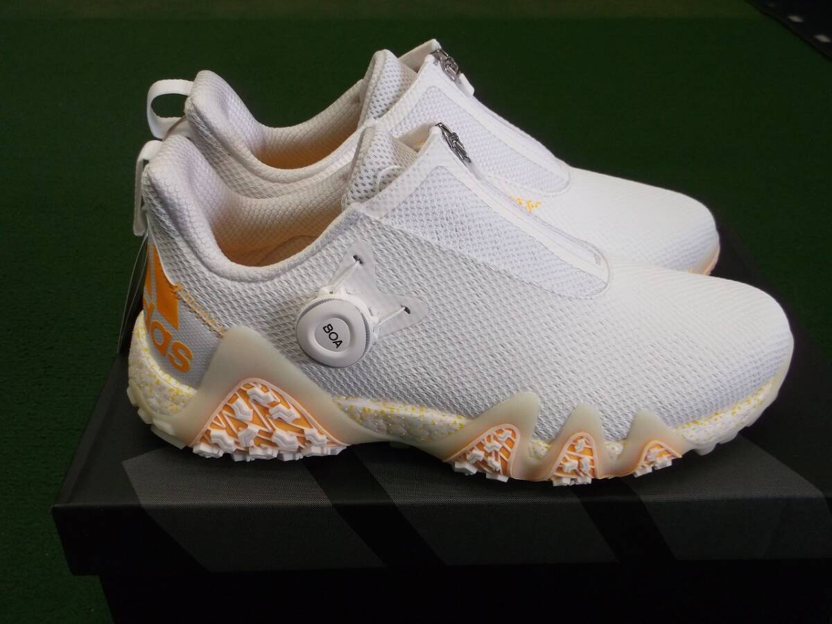 【税込】7424 新品 adidas CODECHAOS 22 BOA IE8309 27.0㎝ アディダス コードカオス ボア ゴルフシューズ スパイクレス