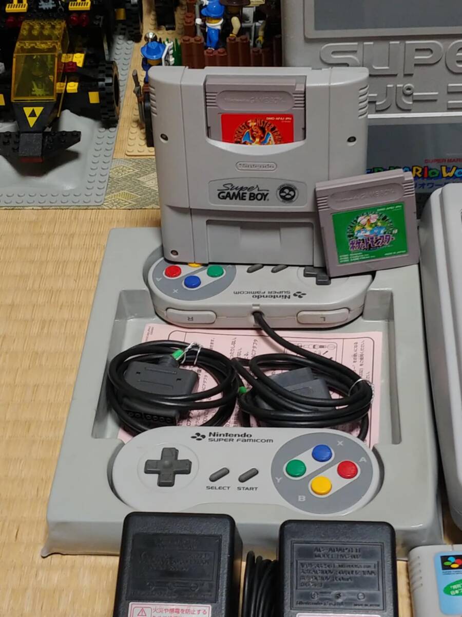 【逸品】 Nintendo SFC x2 Consoles / Super Mario World Carrying Case 本体、アクセサリー