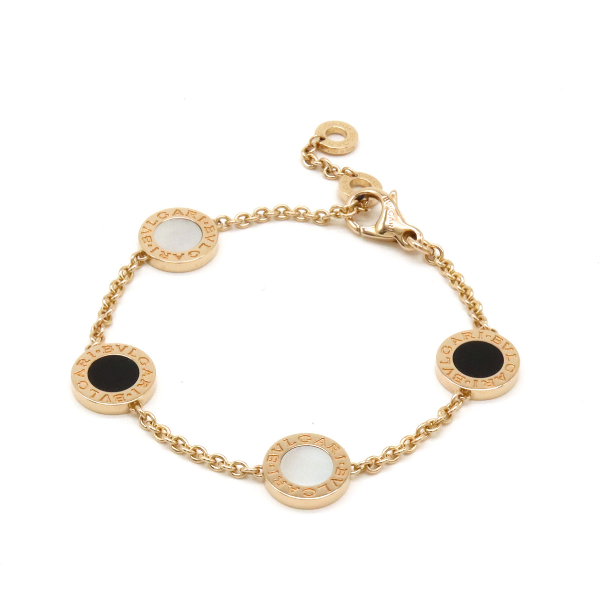 BVLGARI ブルガリ ブルガリブルガリ ブレスレット K18PG AU750 BVLGARI ブルガリ ブルガリブルガリ ブレスレット K18PG AU750