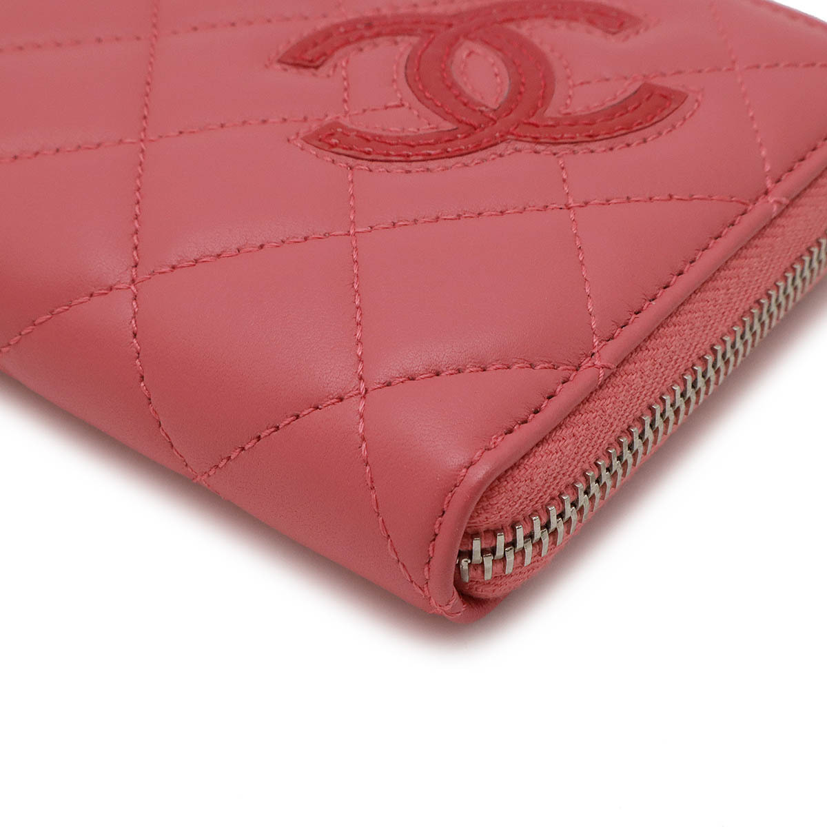 シャネル パテントレザー シンプリーCCロング財布 A80213 CHANEL シャネル シンプリーCC ココマーク ラウンドファスナー