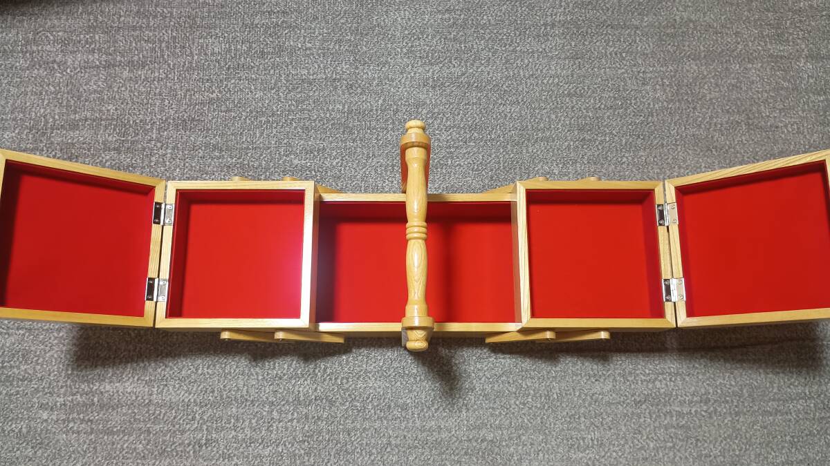 箱根寄木細工　裁縫箱　ソーイングボックス　短期使用　自宅保管品_画像4