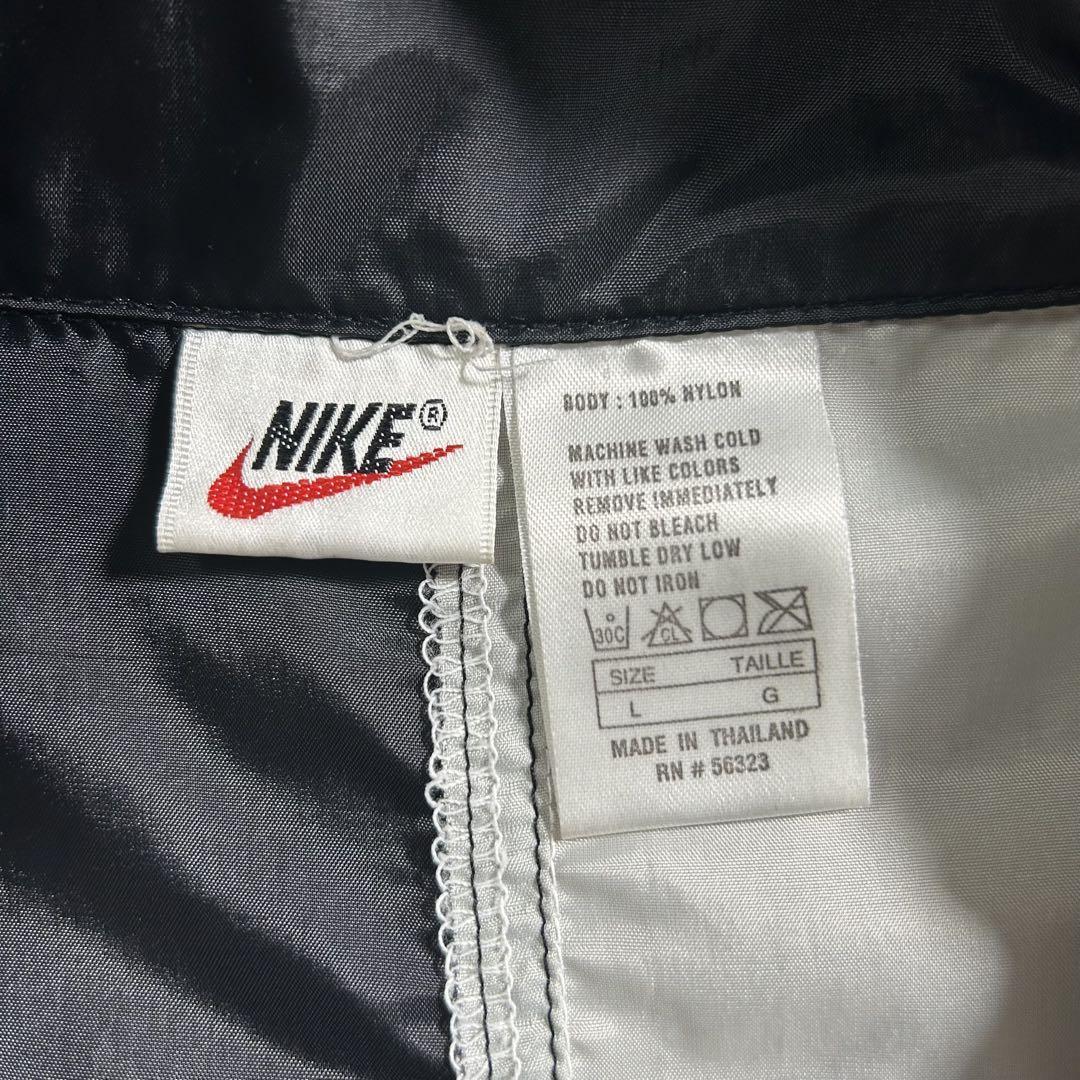 90年代 NIKE ナイキ ナイロンジャケット スウッシュ バックロゴ 90年代 NIKE ナイキ ナイロンジャケット スウッシュ バックロゴ