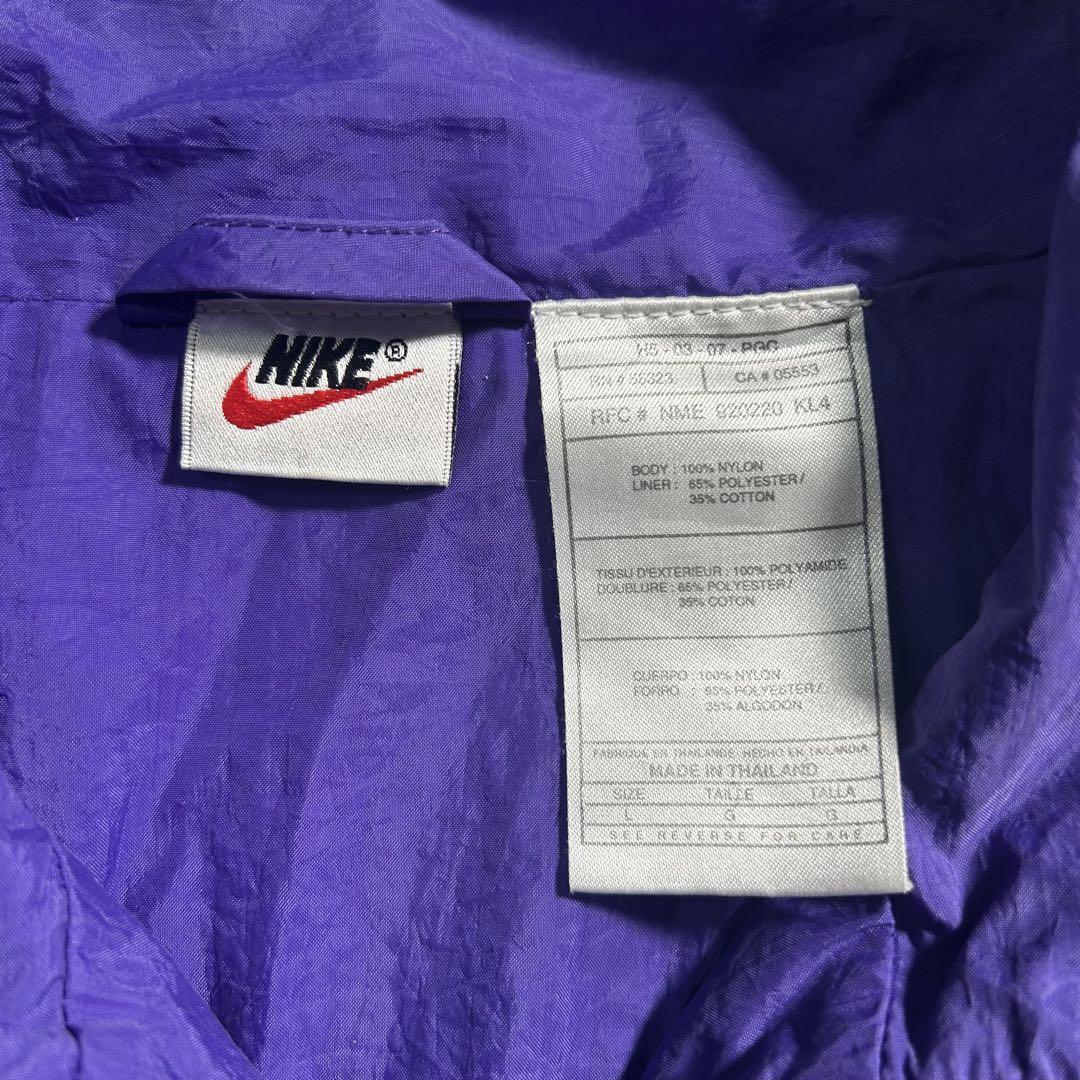 90s NIKE ナイキ ナイロンジャケット ブルゾン スウッシュ 90s NIKE ナイキ ナイロンジャケット ブルゾン スウッシュ