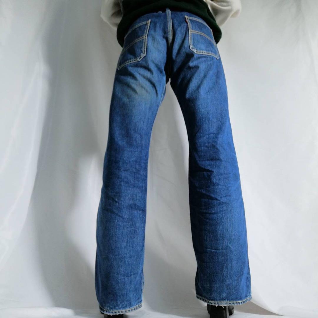 70年代 BIG STONE フレア ジーンズ デニム ベルボトム ボタン 70年代 BIG STONE フレア ジーンズ デニム ベルボトム ボタン