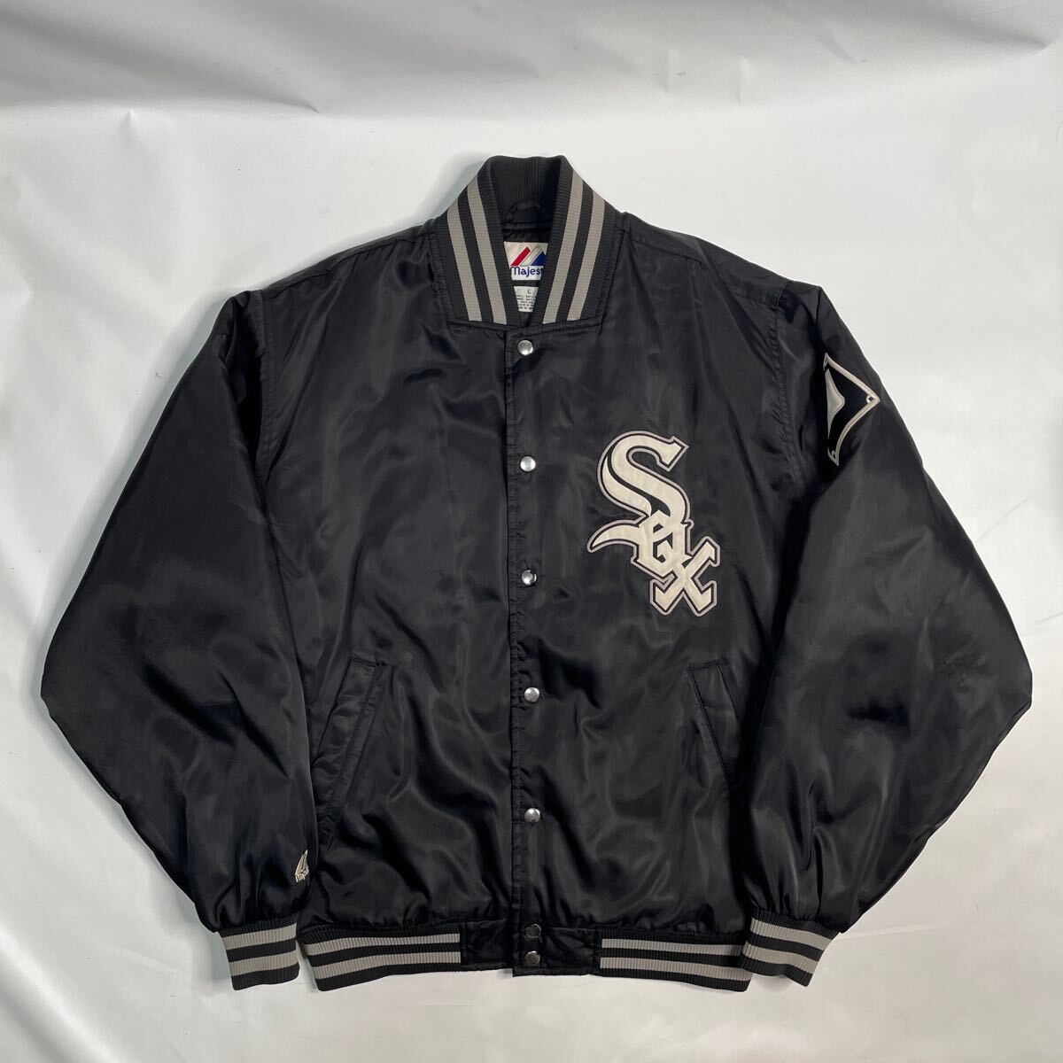 MLB WHITE SOX / ホワイトソックス】スタジャン | 古着屋 MLB WHITE SOX / ホワイトソックス】スタジャン | 古着屋