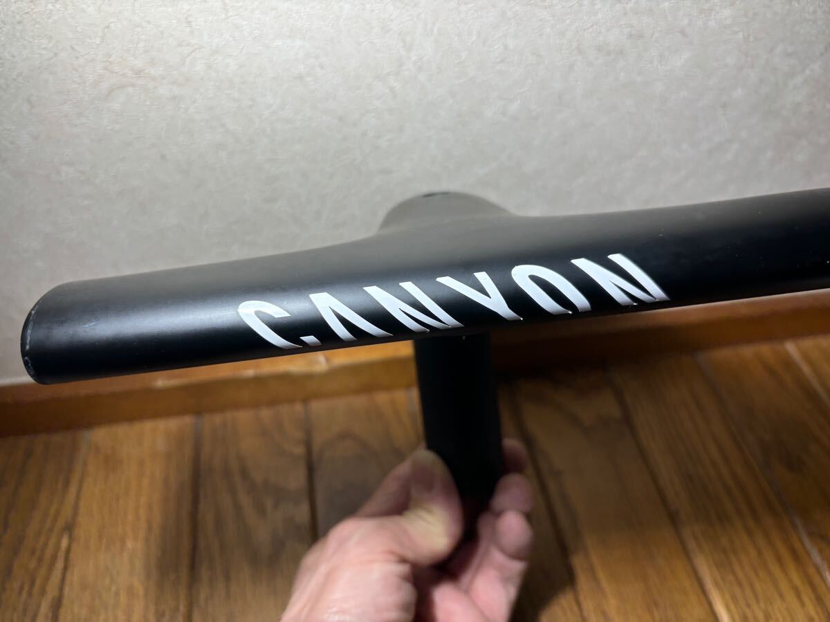 6460円 canyon 一体型ハンドルの PACE Tバー CP0018 ステム長 6460円 canyon 一体型ハンドルの PACE Tバー CP0018 ステム長