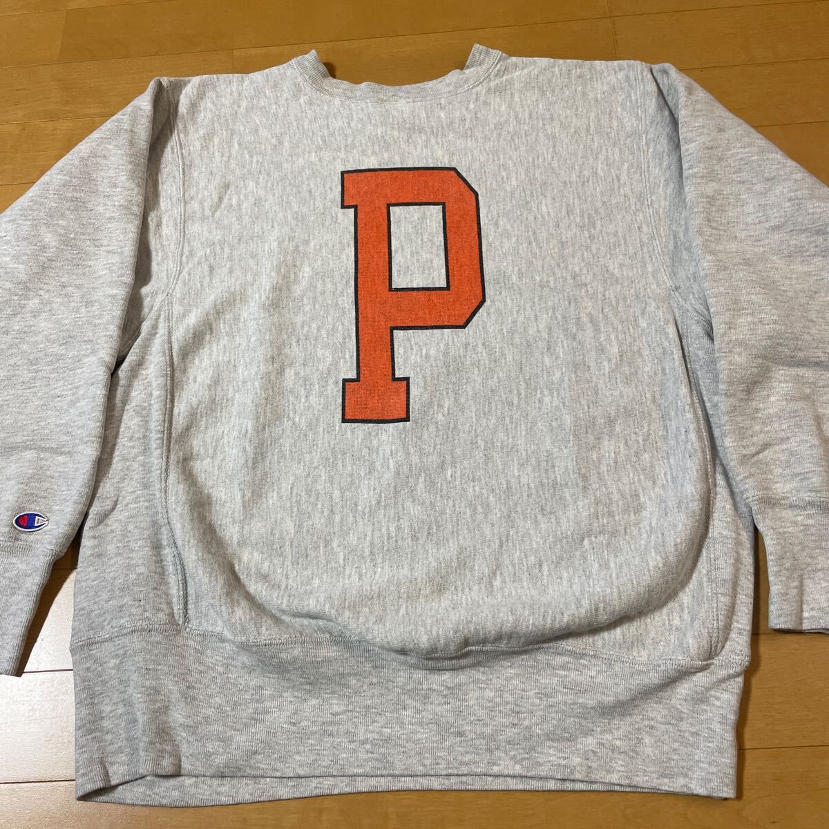 80s 両面染み込み princeton チャンピオン リバースウィーブ