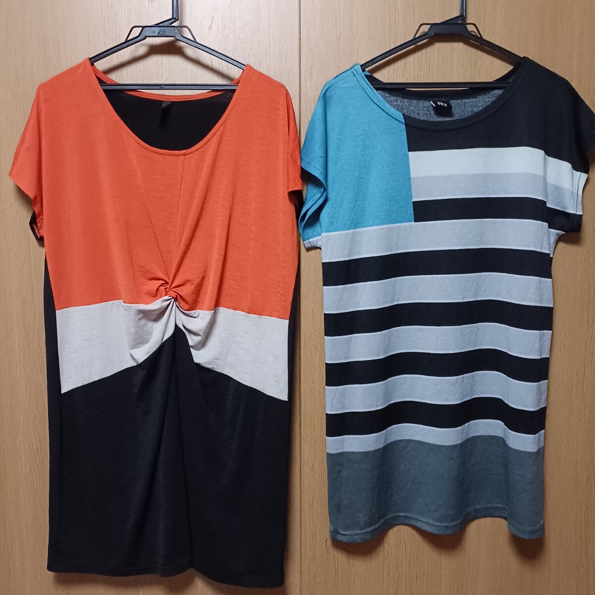 チュニック　ワンピース　L