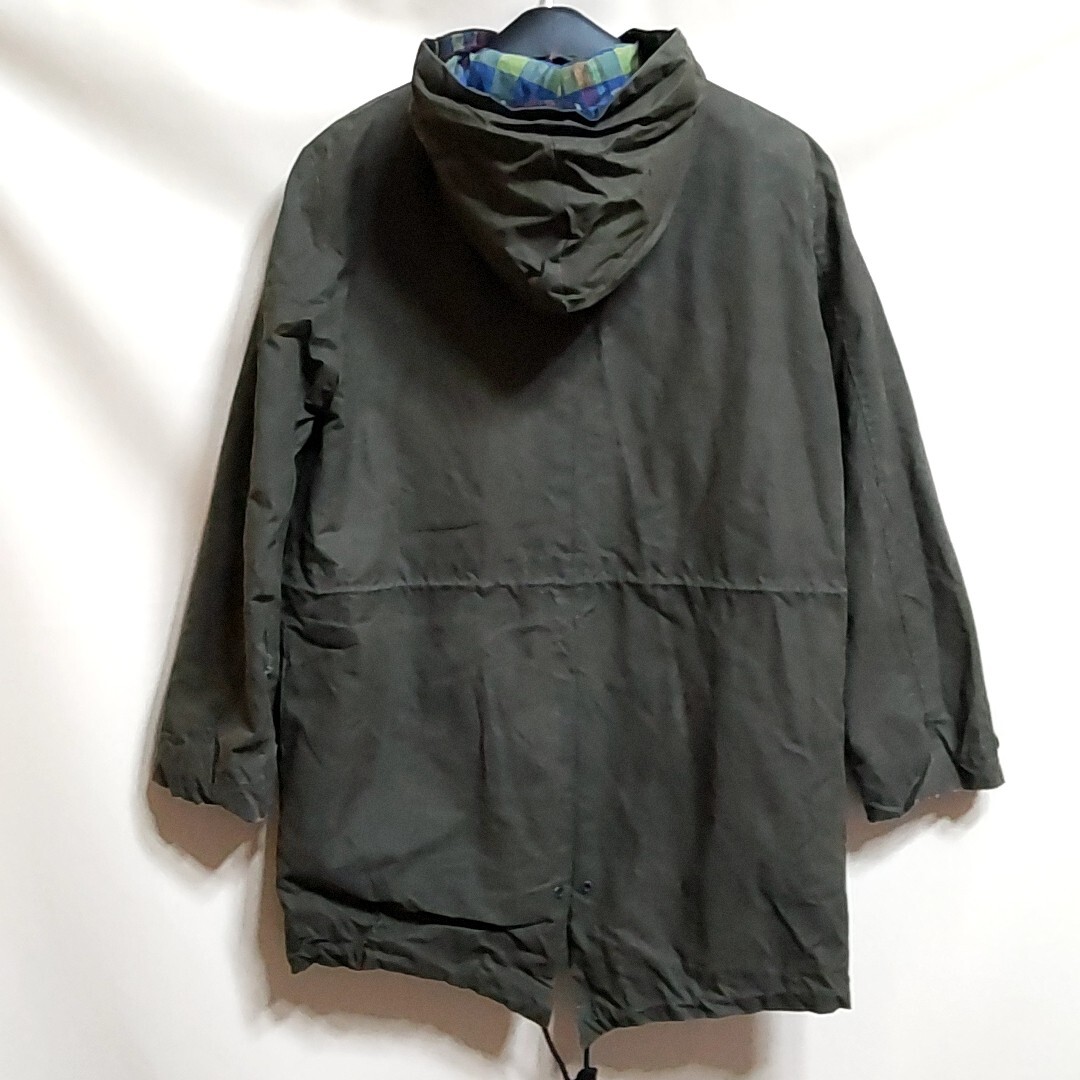 C5 DENIM DEMON JEANS хаки L капот масло do жакет комбинезон милитари Work Vintage America USA б/у одежда мужской 90s