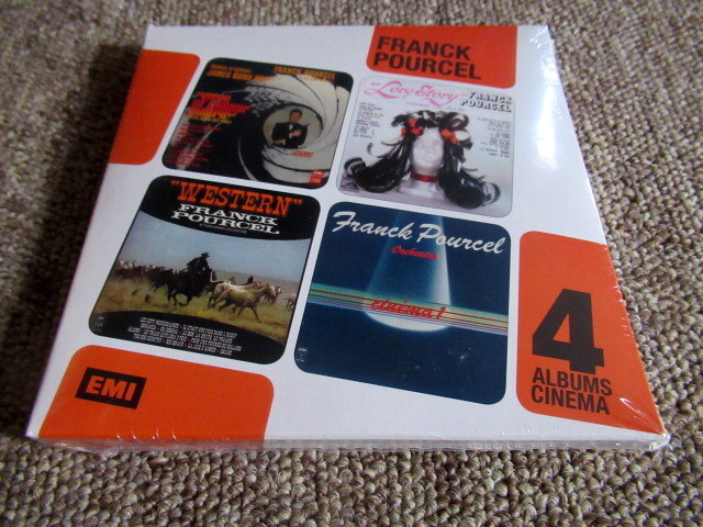 フランク・プゥルセル 4 Album Cinema (4CD)