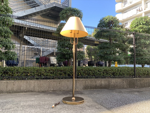 ヴィンテージ|クラシック|デュアルランプ|フロアスタンド/スタンド照明/フロアランプ|②|