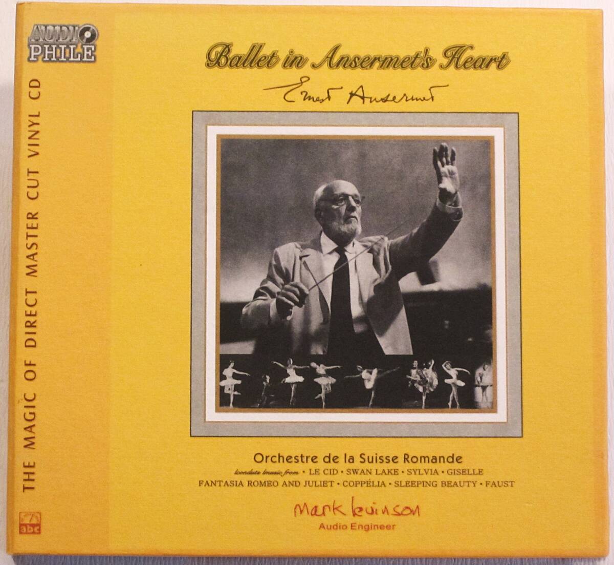 ＣＤ◆アンセルメ　バレエ名曲集 Ballet in Ansermet's Heart◆エルネスト・アンセルメ指揮スイス・ロマンド管弦楽団　輸入盤