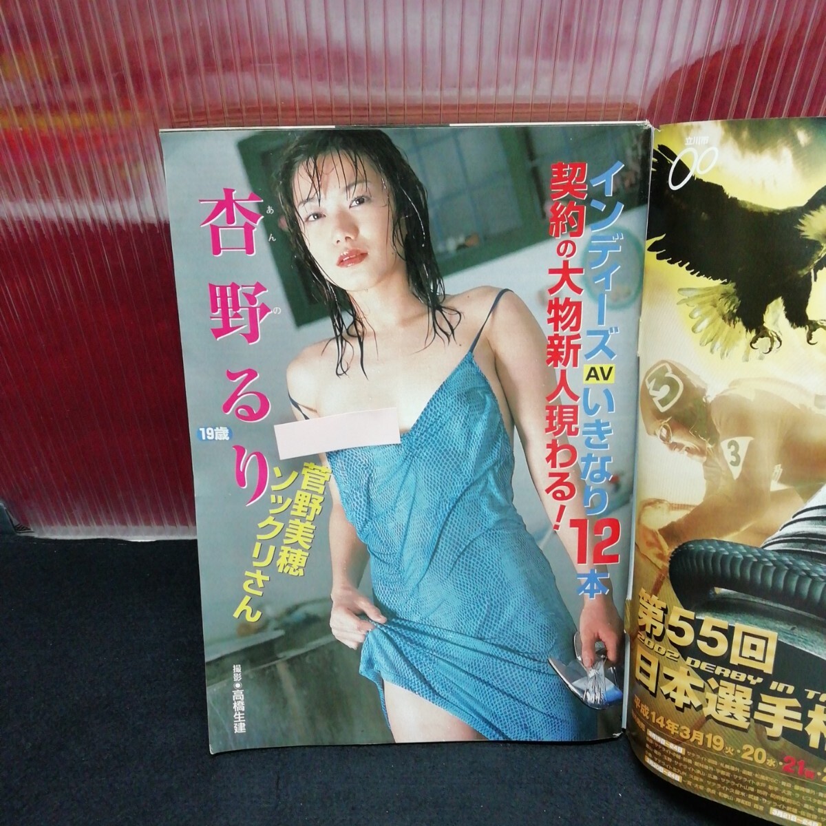 jb-194/週刊大衆 杏野るり 嶋村かおり 美咲ひかる 不二子 星野まどか 平成14年3月25日発行 /L2/61203