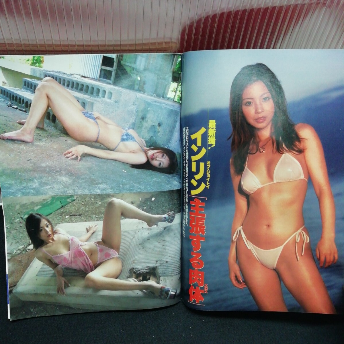 jb-211/ 週刊現代 井上和香 夏のワカパイ インリン・オブ・ジョイトイ 北川明花 浅田好未 平成16年8月7日発行 /L2/61204
