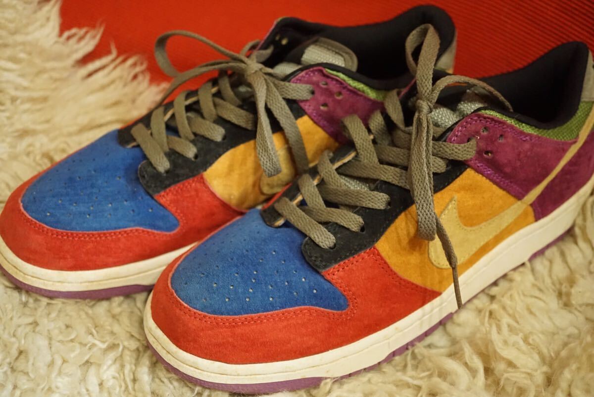 DUNK LOW PRO B "VIOTECH" 624044-571 (バイオテック/レモネード/クリムゾン)