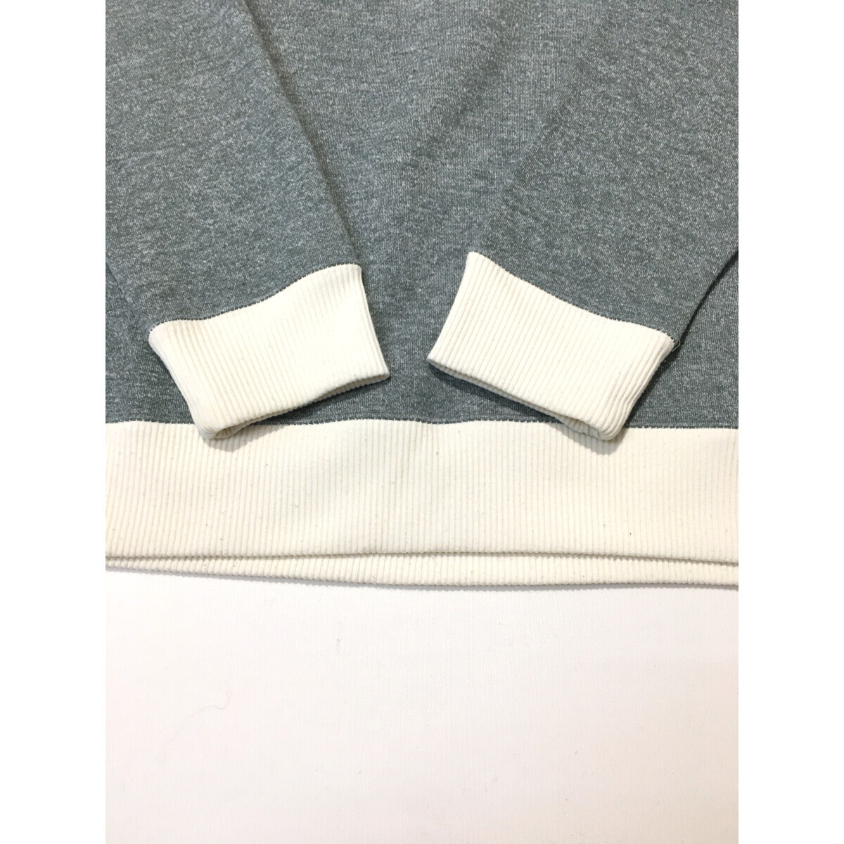 coco 中古【値下げ】 パームス＆コー Palms＆co. レディース スウェット L グレー 長袖 里起毛 襟付き レターパックプラス発送可 97455