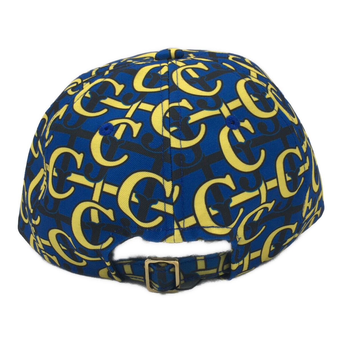 coco 未使用品 カジェヘラ CALLEJERA キャップ フリー ブルー×イエロー×ブラック/総柄 青×黃?兒 レターパックプラス発送可 88676