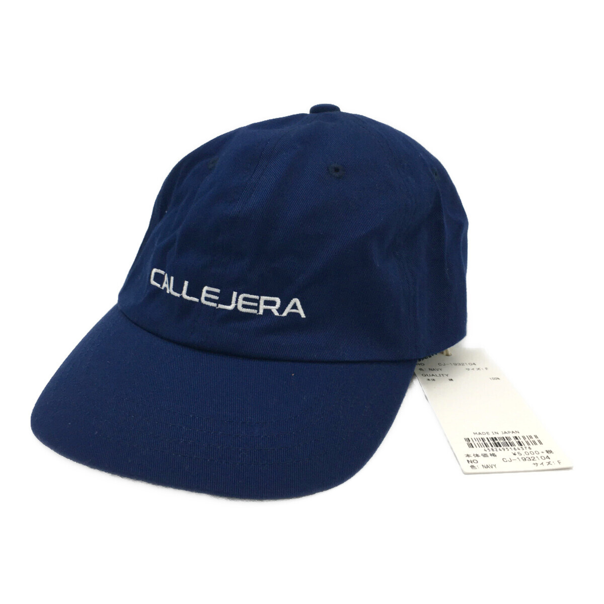 coco 未使用品 カジェヘラ CALLEJERA キャップ フリー ネイビー 紺 サボテン刺繍 レターパックプラス発送可 88714