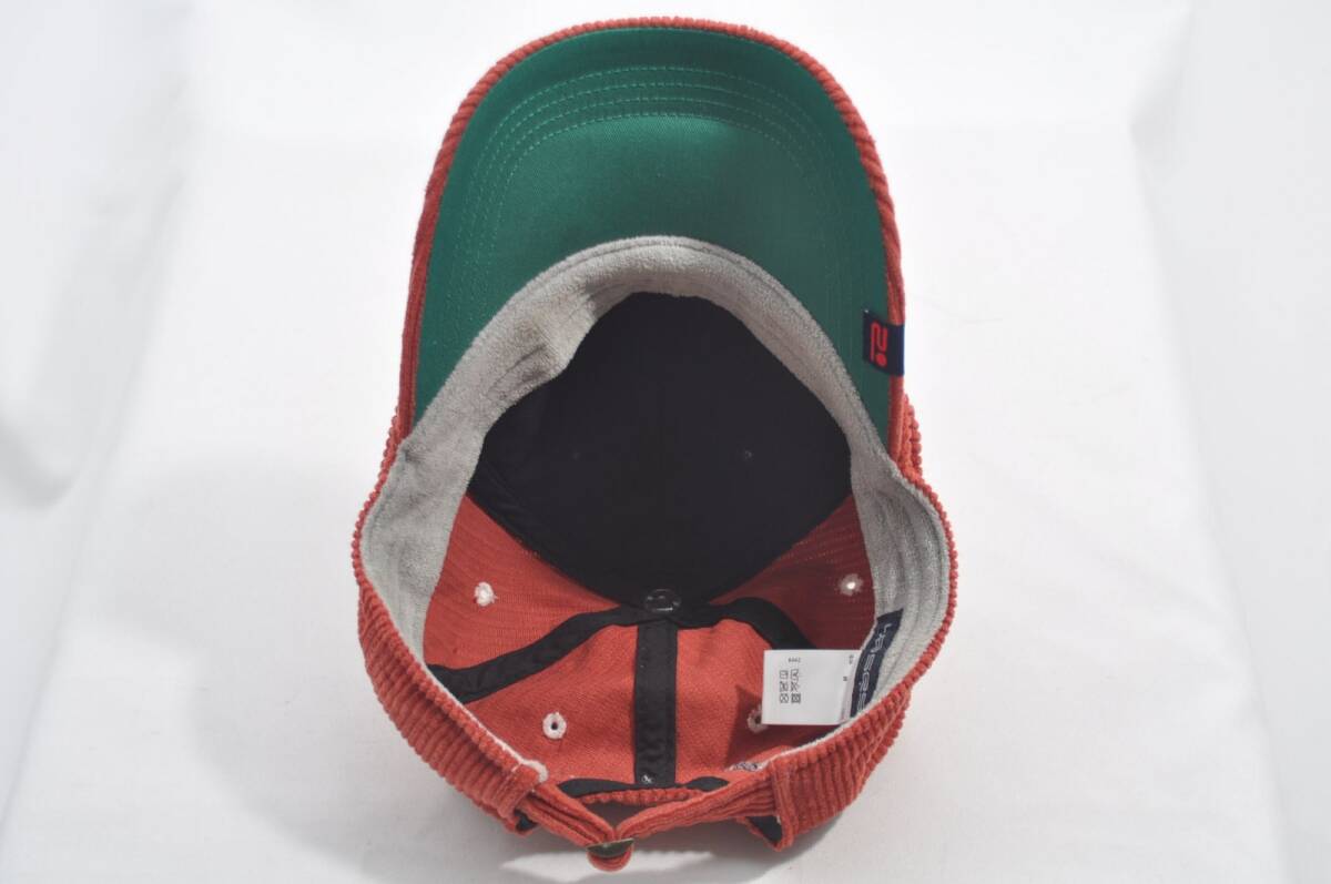 coco 中古 ロサーセン ROSASEN キャップ 40 レッド 赤系 秋冬素材 コーデュロイ レターパックプラス発送可 81945