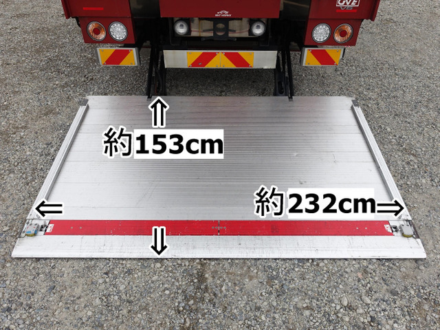 [ various cost komi]: Heisei era 30 year Hino Ranger wing PG jump up power gate 1t increased ton wide aluminium Wing alumi wing 