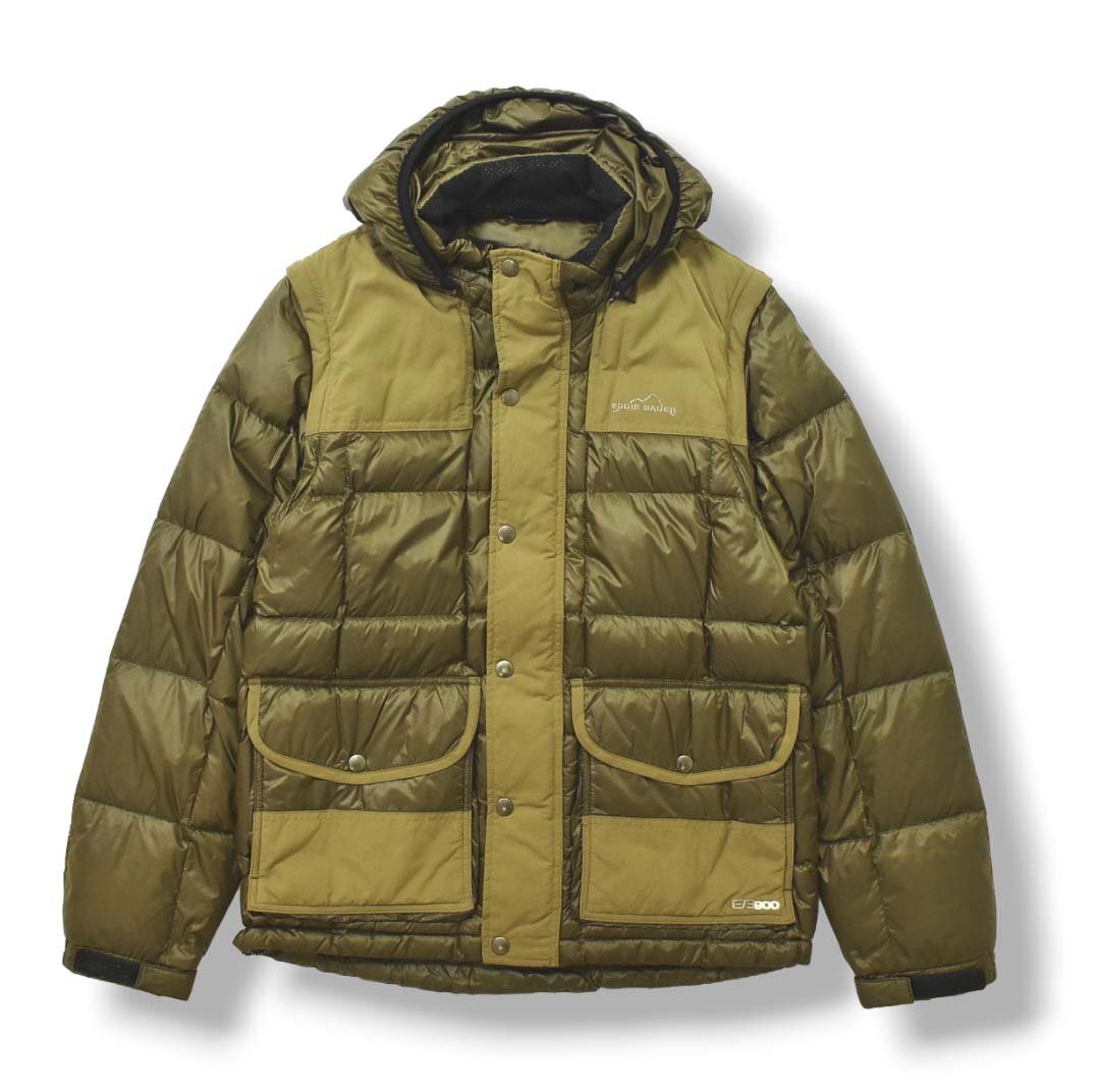 円高還元 Eddie Bauer 900フィル ダウンベスト 若干薄手 レディース XS - 女性用