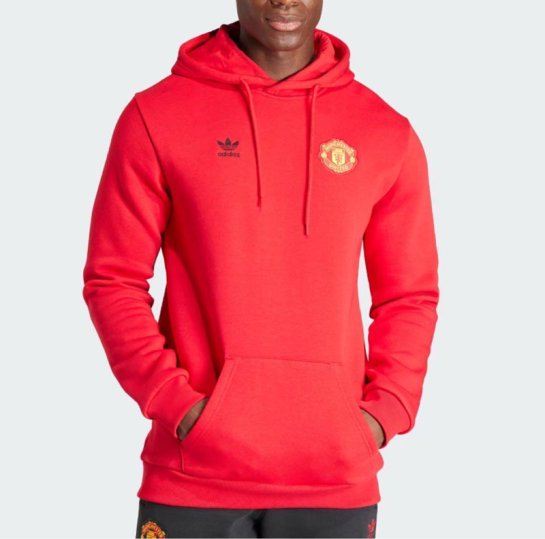 【レア☆MANCHESTER　UNITED】パーカー　OFFICIAL　赤　LL Manchester United Hoodie China Pack - Red