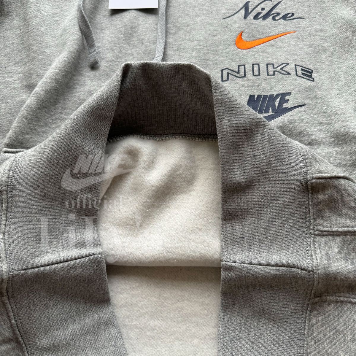 新品 NIKE上下セットアップ 2XL グレー オレンジ ナイキ 送料 新品 NIKE上下セットアップ 2XL グレー オレンジ ナイキ 送料