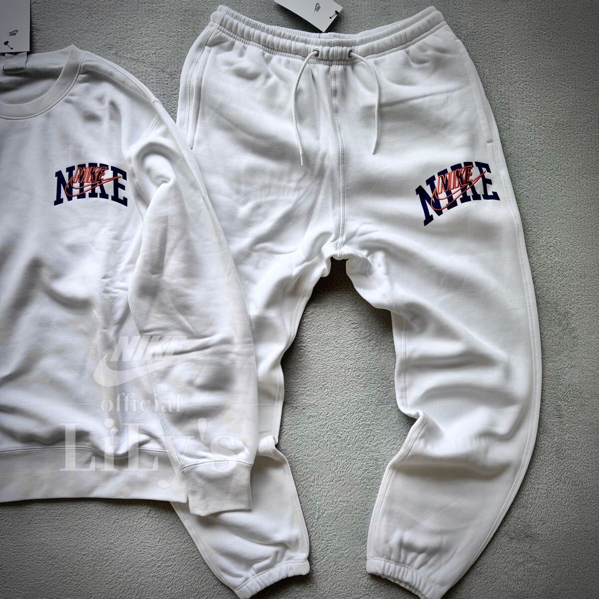 NIKE NSW ワールドツアー ロンT テックフリース パンツ 上下 NIKE NSW ワールドツアー ロンT テックフリース パンツ 上下