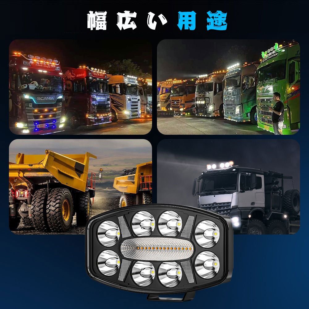 10インチ 作業灯 LED ワークライト 広角ライト フラッドライト 10インチ 作業灯 LED ワークライト 広角ライト フラッドライト