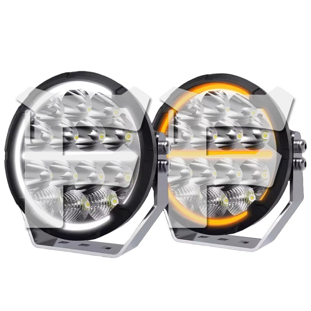 超遠距離照射 Eマーク 6.5インチ LED ワークライト 作業灯 超遠距離照射 Eマーク 6.5インチ LED ワークライト 作業灯