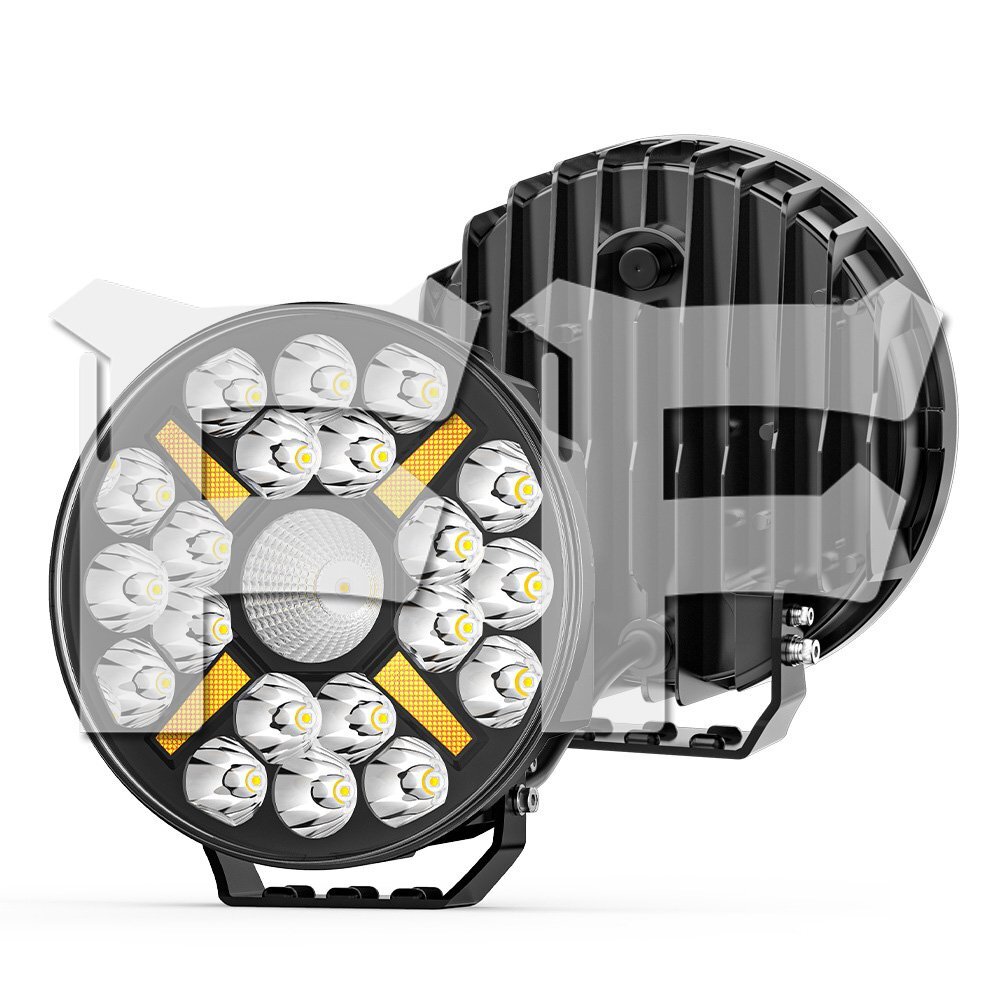 送料無料.. 9インチ 作業灯 LED ワークライト 広角ライト 送料無料.. 9インチ 作業灯 LED ワークライト 広角ライト