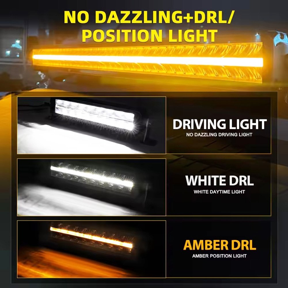 超遠距離照射 Eマーク 22インチ 180W LED ワークライト 作業灯 超遠距離照射 Eマーク 22インチ 180W LED ワークライト 作業灯