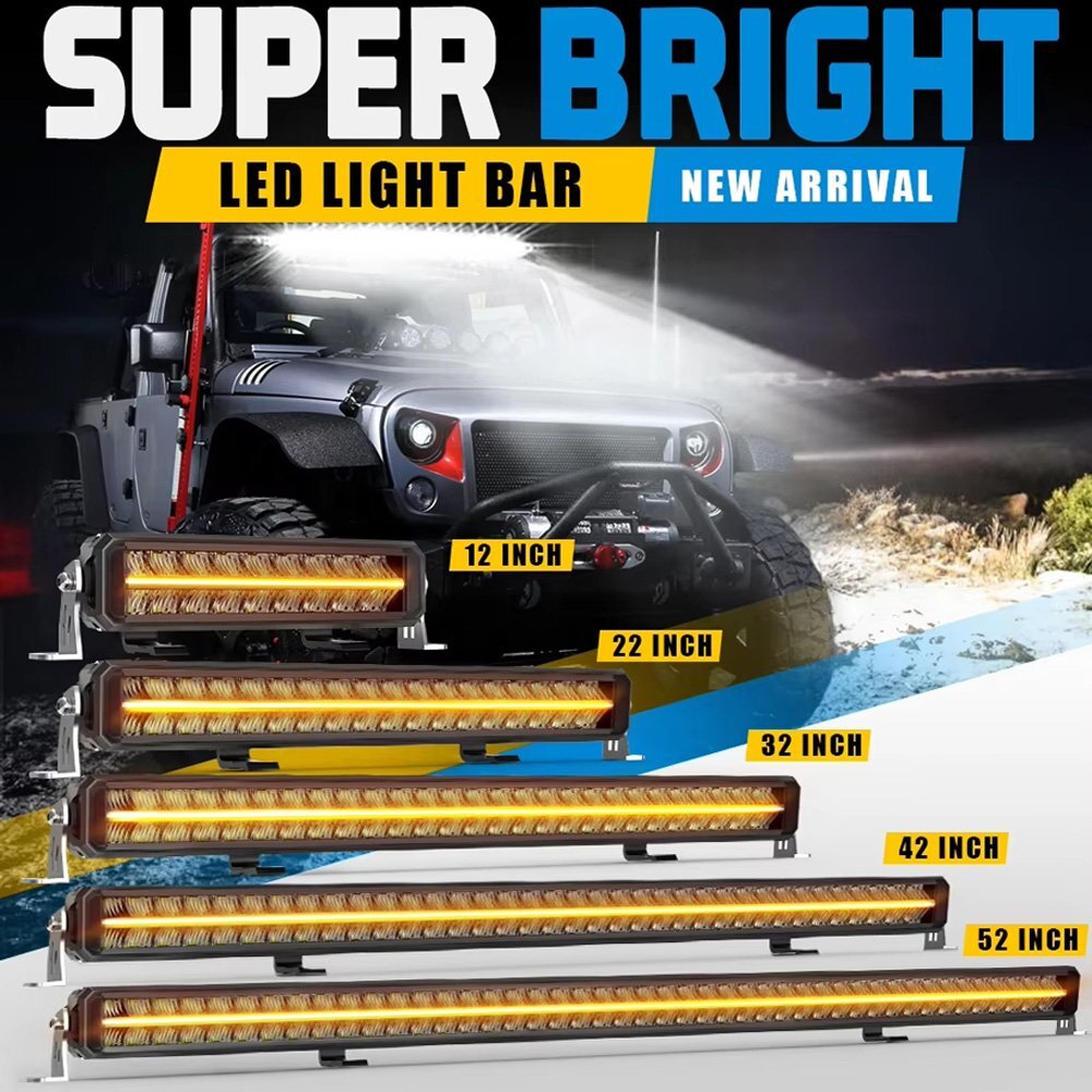 超遠距離照射 Eマーク 22インチ 180W LED ワークライト 作業灯 超遠距離照射 Eマーク 22インチ 180W LED ワークライト 作業灯