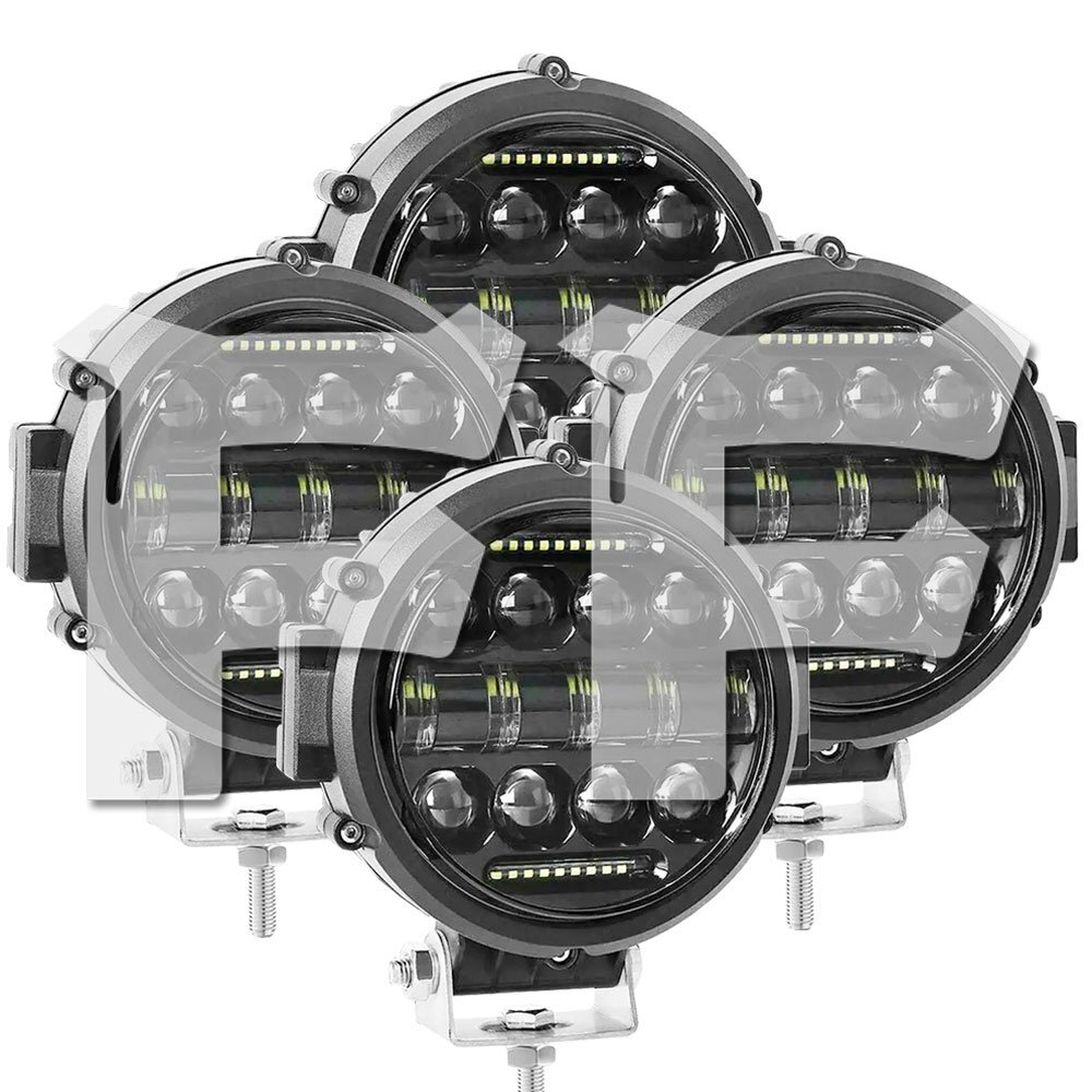7インチ 69W 2モードタイプ LED ワークライト 作業灯 投光器 7インチ 69W 2モードタイプ LED ワークライト 作業灯 投光器