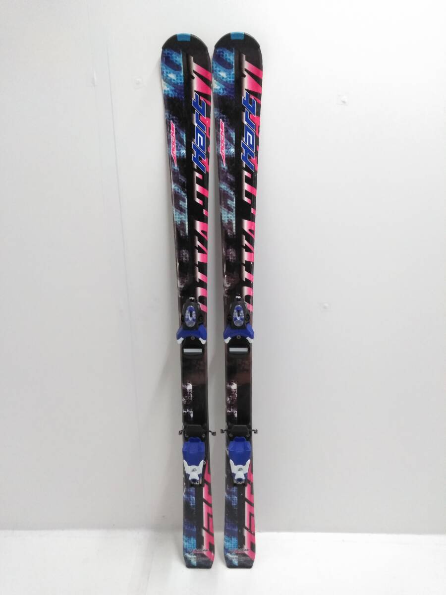 hart スキー板セット　130センチ スキー板 130cm Hart TEAM ROCKER ビンディング付き 黒×黄緑