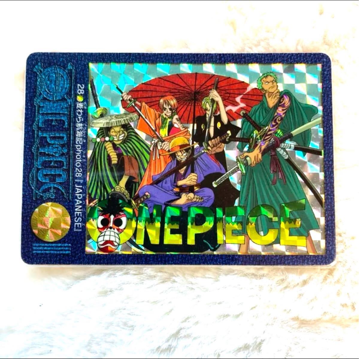 No.28 擬似プリズム ワンピース ビジュアルアドベンチャー カードダス ONE PIECE visual adventure CARDDASS カード 2000 尾田栄一郎